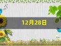 12月28日(12月28日出生的人)