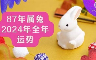 87年兔2024年的运势(87年兔2024年的运势婚姻)