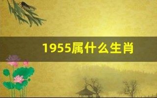 1955属什么生肖(1953属什么生肖)