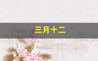 三月十二(三月十二用英语)