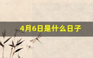 4月6日是什么日子(小米4月6日是什么日子)