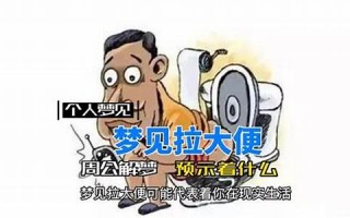 梦见大便(梦见大便弄身上是什么预兆解梦)