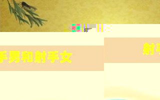 射手男和射手女(射手男和射手女配吗)