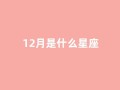12月是什么星座(12月是什么星座和什么星座最配)