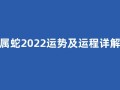 属蛇2022运势及运程详解(属蛇2022运势及运程详解图)