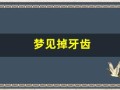 梦见掉牙齿(梦见掉牙齿是什么意思)