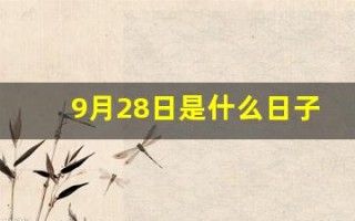 9月28日是什么日子(9月28日是什么日子农历)
