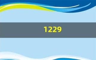 1229(1229美金是多少人民币)