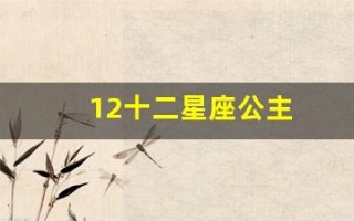 12十二星座公主(12十二星座公主图片简笔画)