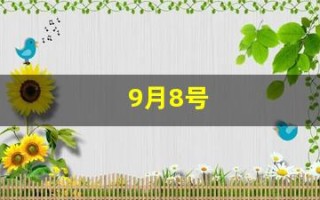 9月8号(9月8号是什么星座)