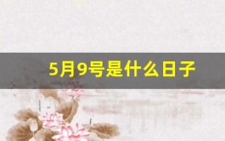 5月9号是什么日子(5月9号是什么日子防空警报)
