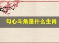 勾心斗角是什么生肖(勾心斗角是什么生肖傅雷家书优勾美句段)