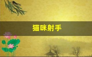猫咪射手(猫咪射手座)