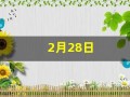 2月28日(2月份有28天的是平年还是闰年)