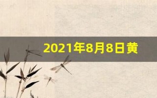 2021年8月8日黄历(2021年8月8日黄历查询)