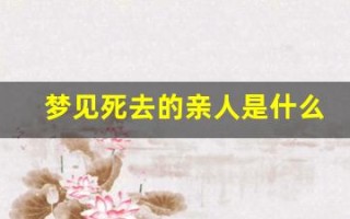 梦见死去的亲人是什么预兆(梦见死去的亲人是什么预兆周公解梦)