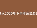 属马人2020年下半年运势及运程(属马人2026年运势)