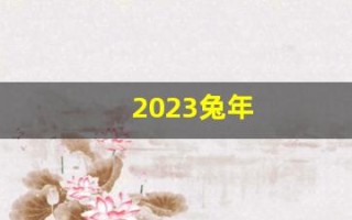 2023兔年(2023兔年金钞多少一张)